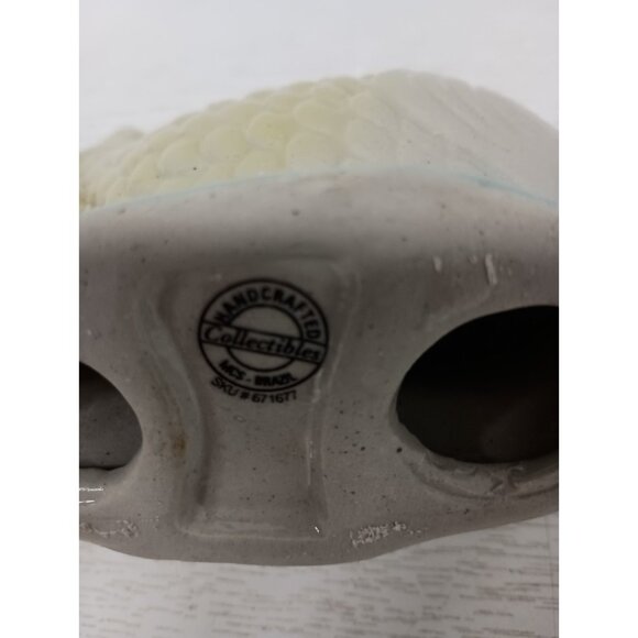 Vintage Hand Crafted Ceramic Angel Fish Figurine Nautical Mid Century Modern - Picture 8 of 10